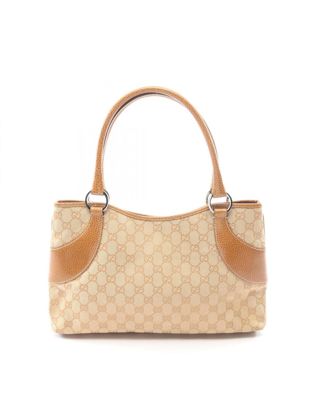 Gucci Gg Canvas Tote Shoulder Handbag #323807G52B